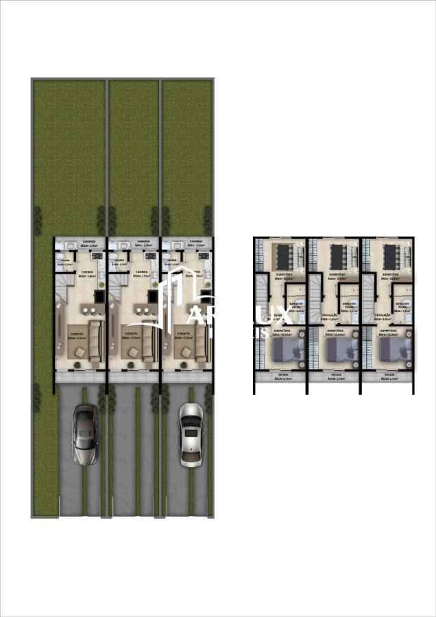 Sobrado, 2 quartos, 60 m² - Foto 12