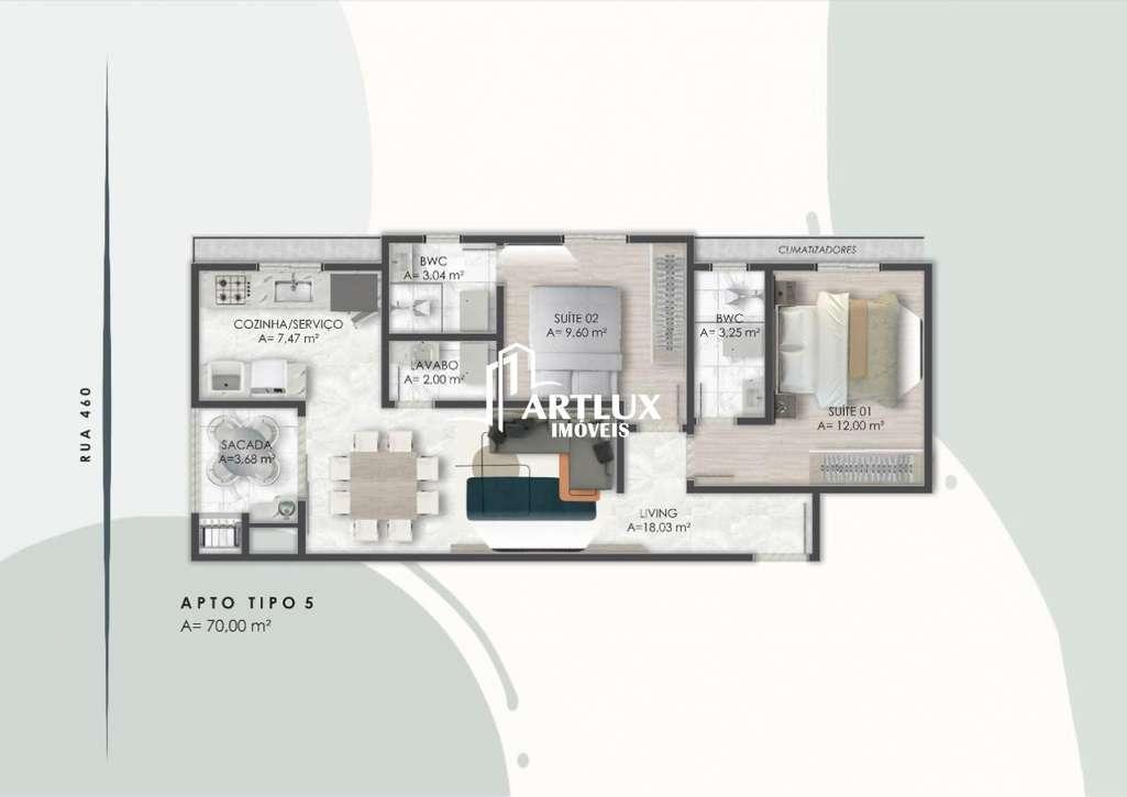 Apartamento, 2 quartos, 70 m² - Foto 18